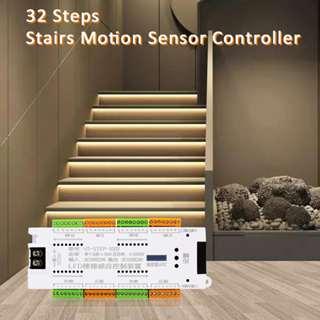 Comprar Kit de Controlador de luz de escalera, 32 canales, 24V CC