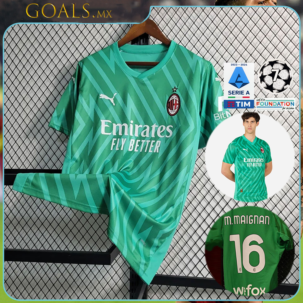 Uniforme de cheap portero del milan