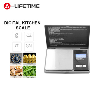 Báscula Cocina Digital, 500g / 0.1g, 200g/0.01g, Bascula de Cocina con Alta  Precisión, Mini