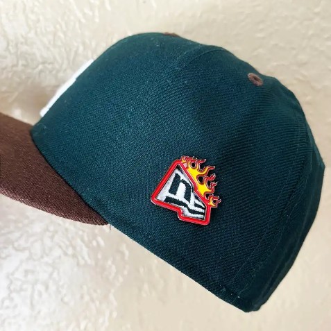 New Era MLB Marco Pin Nueva De La Llama Ajustado Sombrero Broche Shopee Mexico