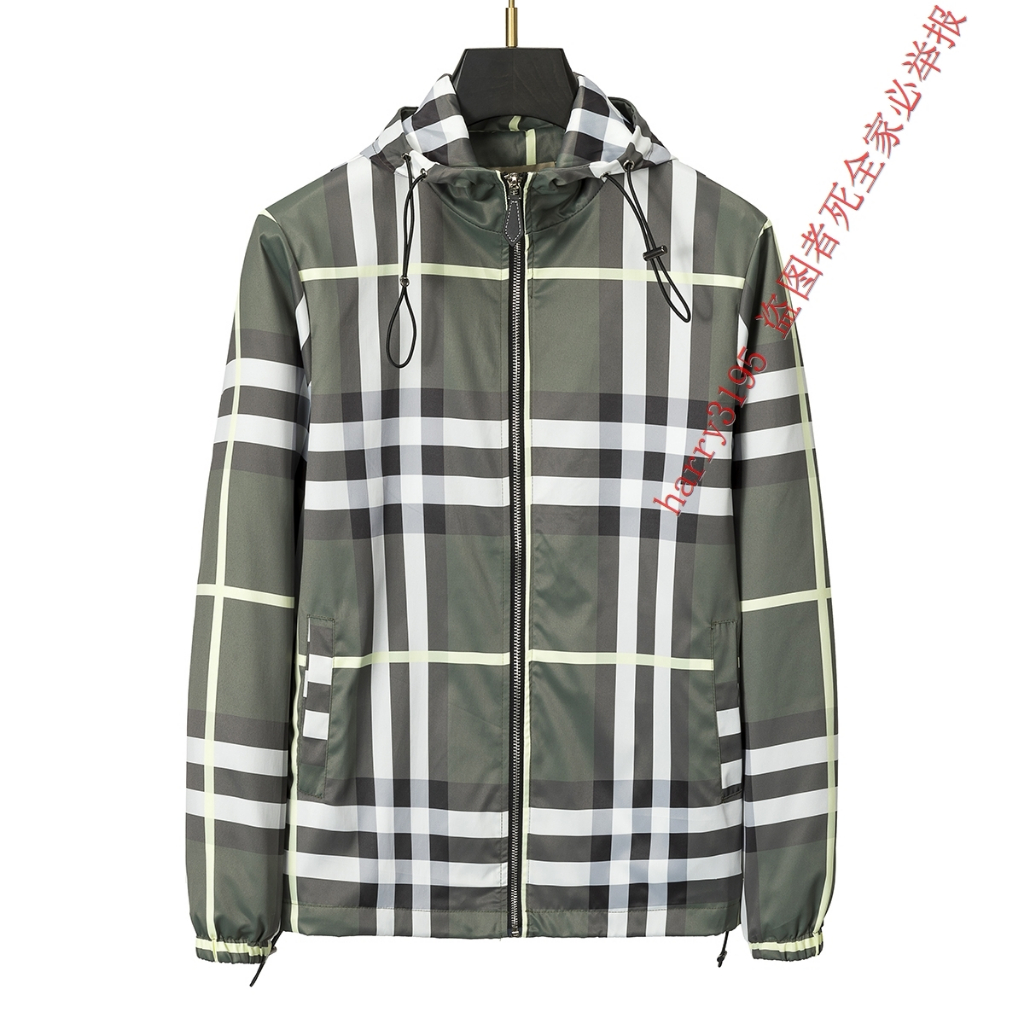 Chamarra discount burberry hombre