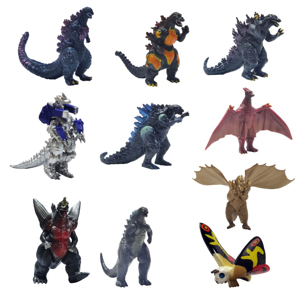 Godzilla Juguetes Tipo Monstruo Mothra Rodan Rey Ghidorah MechaGodzilla  Mini Dinosaurio Figuras De Acción Niños Para Fiesta Cumpleaños Navidad ...