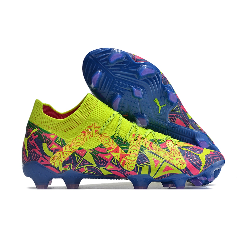 Zapatos de Futbol Puma Future Ultimate Fg Future Essence Botas De Futbol Fg De Punto Completo Shopee Mexico