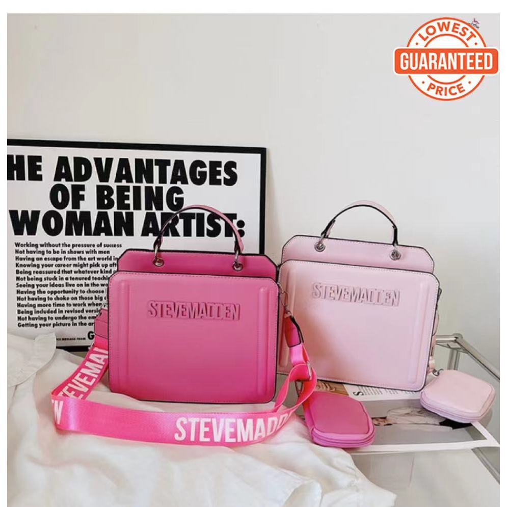 Stevemadden Bolso Steve Madden Pequeno Cuadrado Portatil Mensajero Todo Hombro Mixto Shopee Mexico