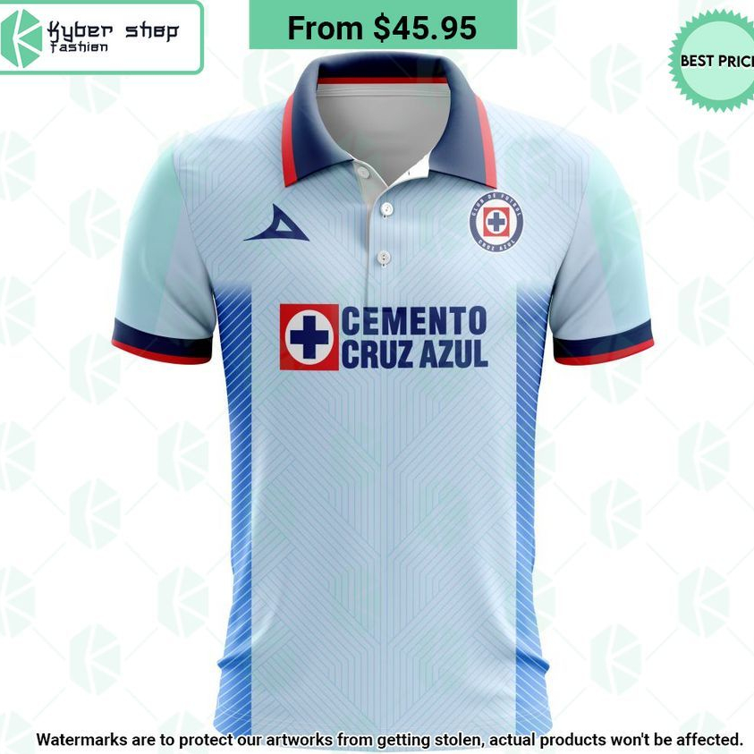 Jersey cruz azul personalizada hot sale