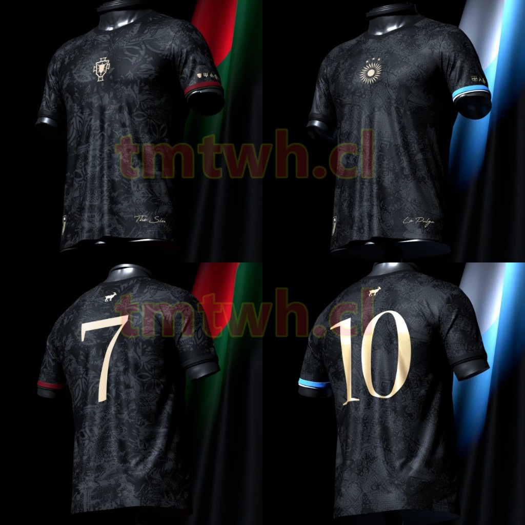 Camiseta De Fútbol Para Hombre 2023 Portugal Ronaldo cr7 Argentina ...