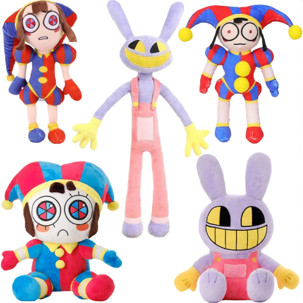 El Incre Ble Circo Digital Payaso De Peluche Anime Mu Eca De Dibujos Animados Pomni Mu Ecos Jax