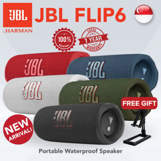 JBL Flip 6 - Altavoz Bluetooth portátil, sonido potente y graves