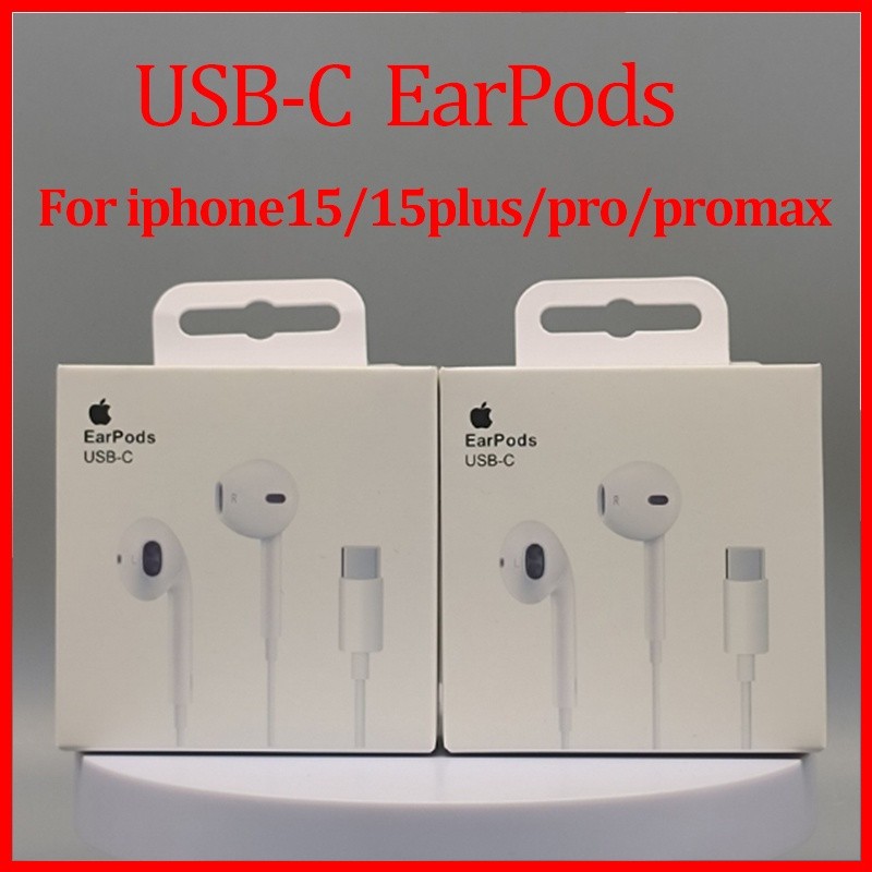 Earpods Usb-c Originales Audífonos iPhone 15 / Pro / Max