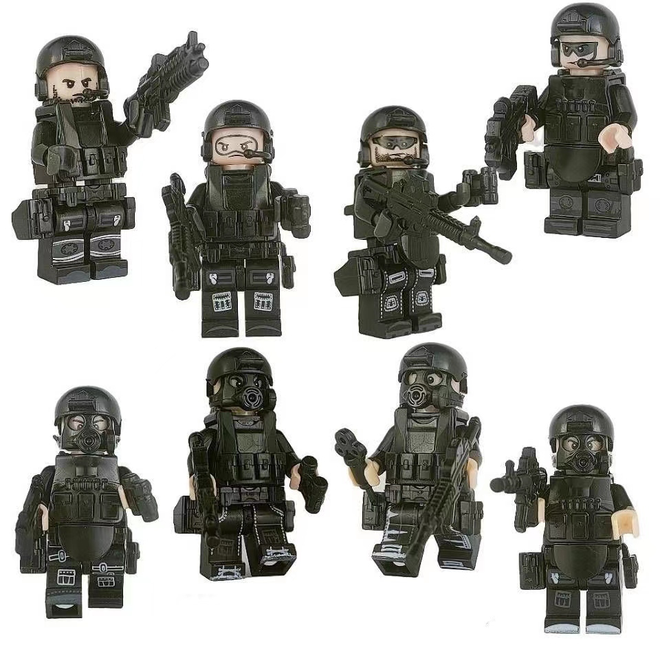 Swat Juguetes De Lego Militares Bloques De Construcción SWAT Para