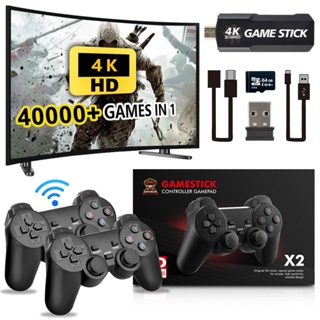 Game Stick Retro 4K 2.0 + de 10 Mil Juegos