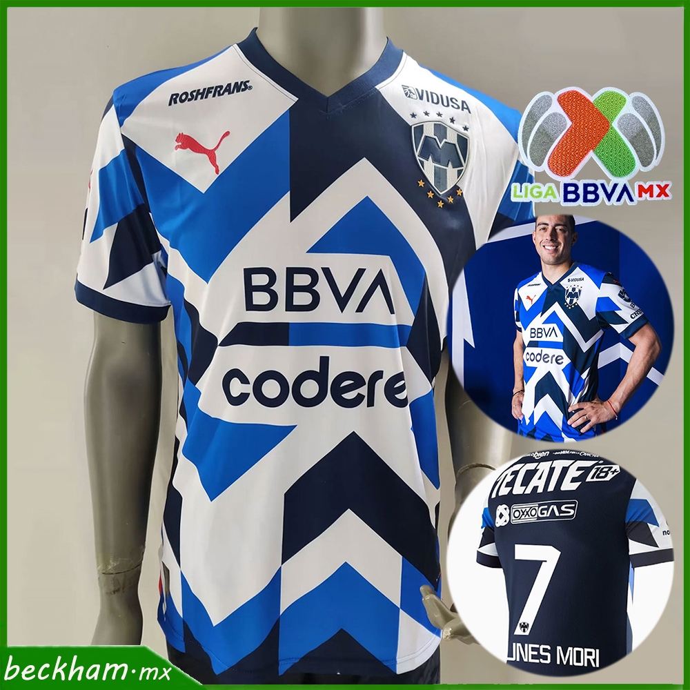 2023 24 Jugador Jersey Monterrey Rayados Tercero Camiseta de