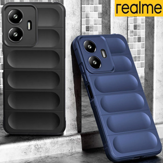 Comprar Para Realme C53 C 53 RealmeC53 funda a prueba de golpes armadura  dura soporte funda trasera para teléfono