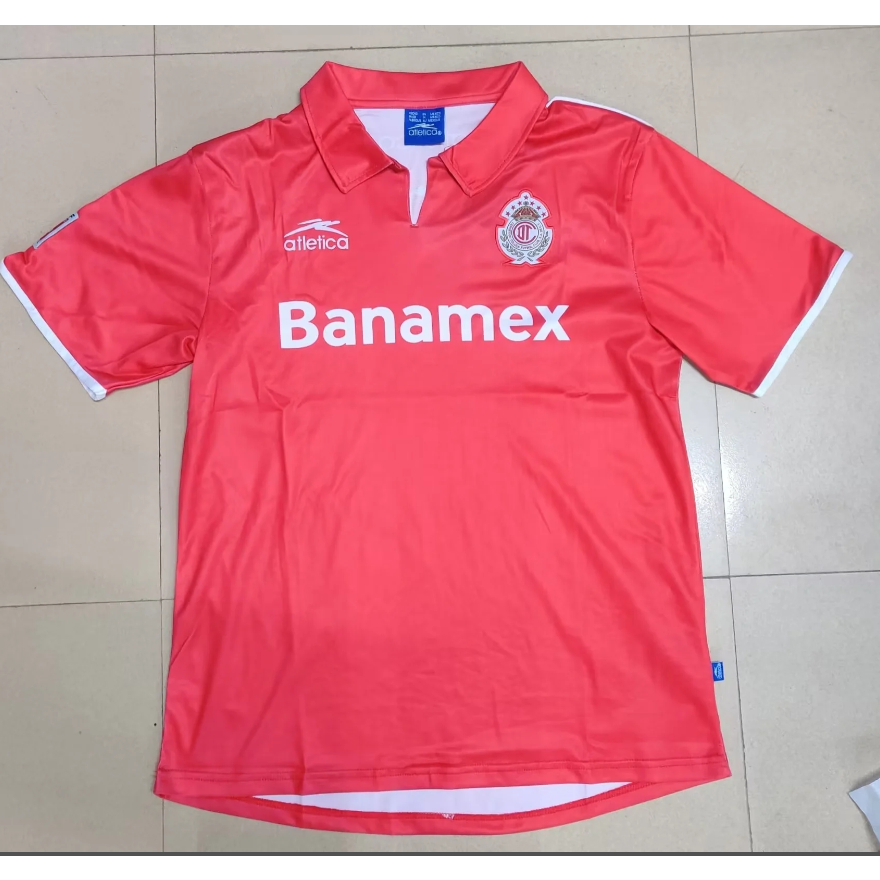 Camiseta Del 2004/05 Toluca Fc Malasia #9 Cardozo Shopee México