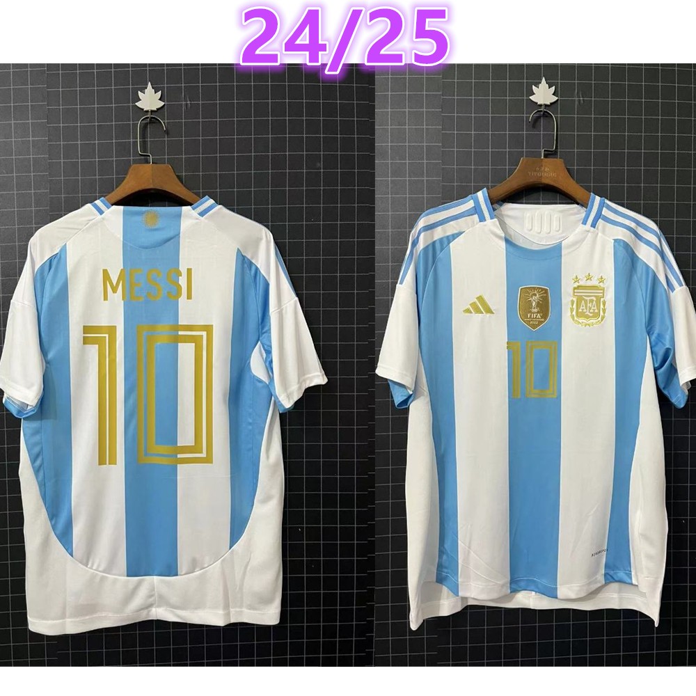 Camiseta de fútbol Argentina Home Concept 2022-2023 (Lionel Messi 10) -  Niños Blanco, Blanco