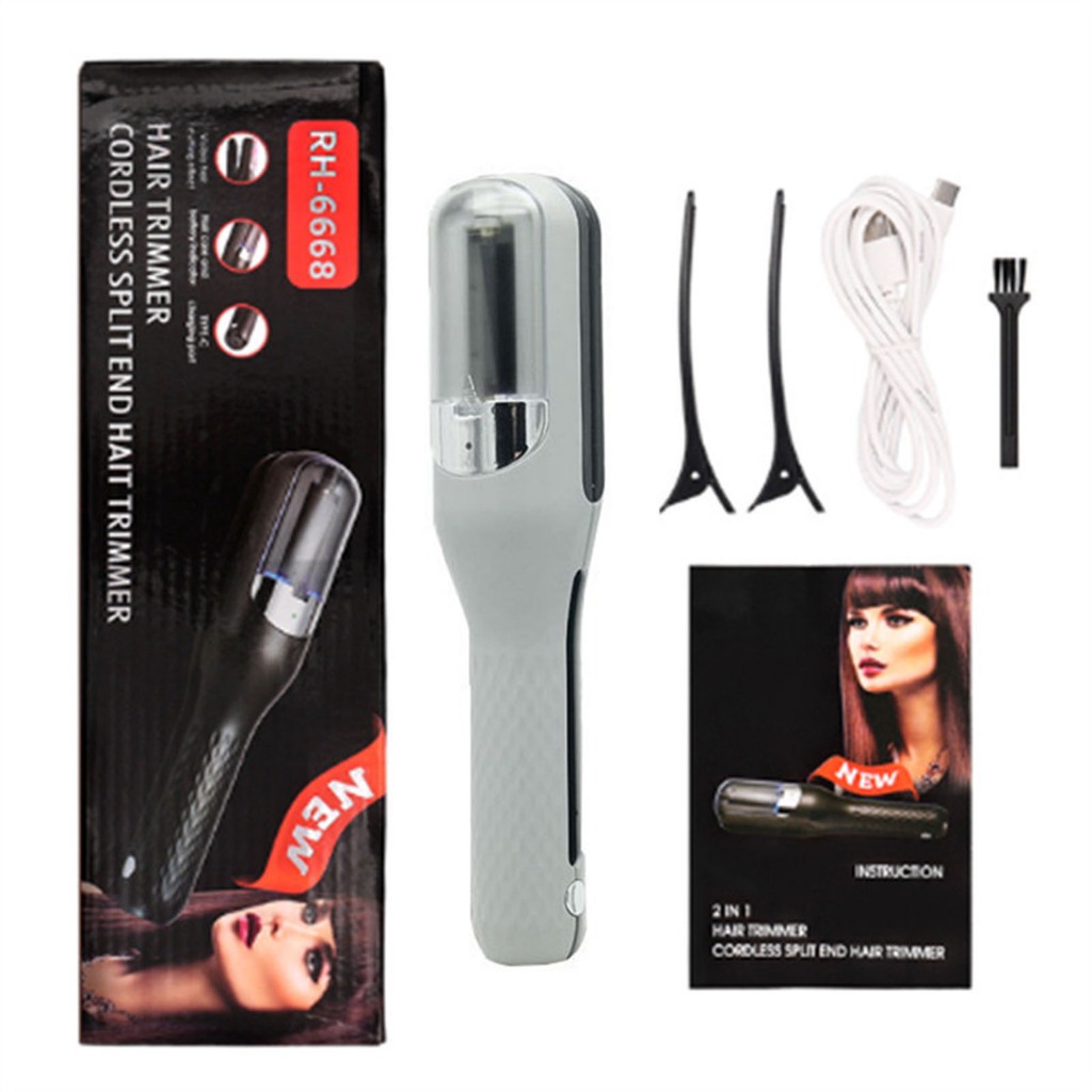 Recortador Automatico De Puntas Abiertas Cortador De Pelo Profesional Extremo Liso Para Cabello Seco Danado Y Quebradizo Shopee Mexico