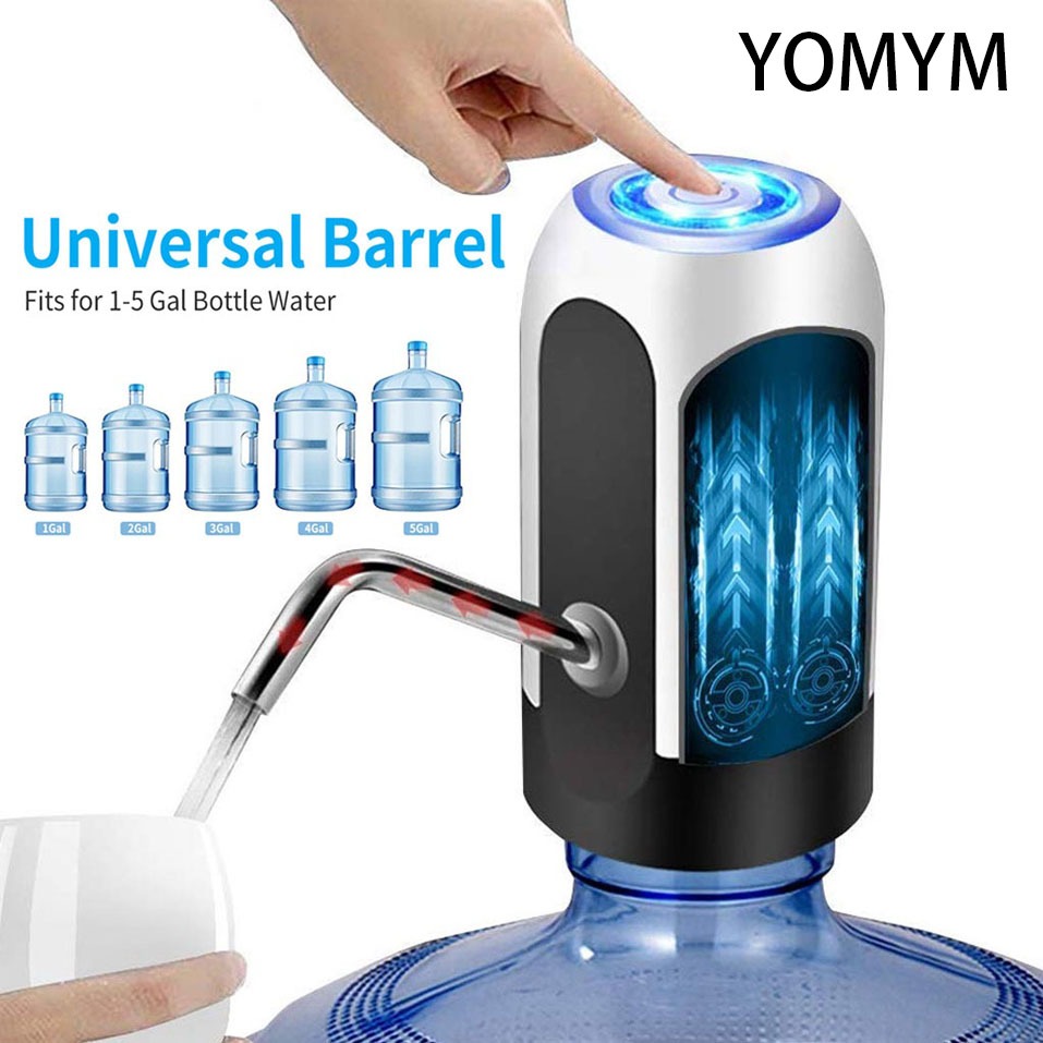 YOMYM Dispensador de Agua, Recargable Agua Potable Eléctrica