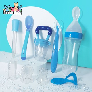 Cucharas de silicona para bebés, paquete de 4 cucharas de alimentación  de
