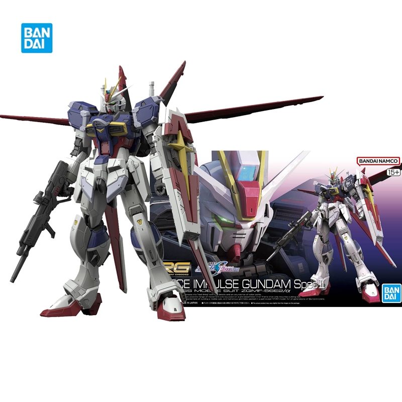 BANDAI RG 1/144 Gundam SEED FREEDOM ZGMF-X56S/α Force Impulse Figura De ...