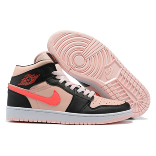 Tenis jordan para discount mujer rosas con negro