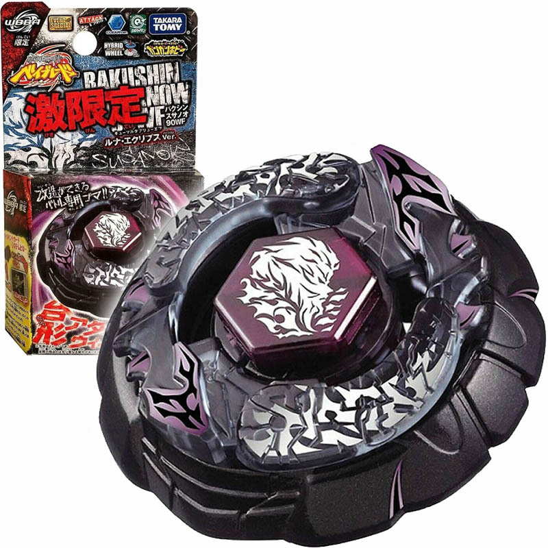 Takara Tomy Bakushin Susanow 90WF Negro Eclipse Lunar Metal Beyblade ...