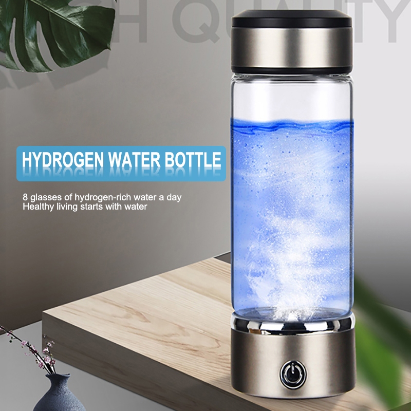 Botella De Agua De Hidrógeno Hidrolizada Portátil, Generador De Agua