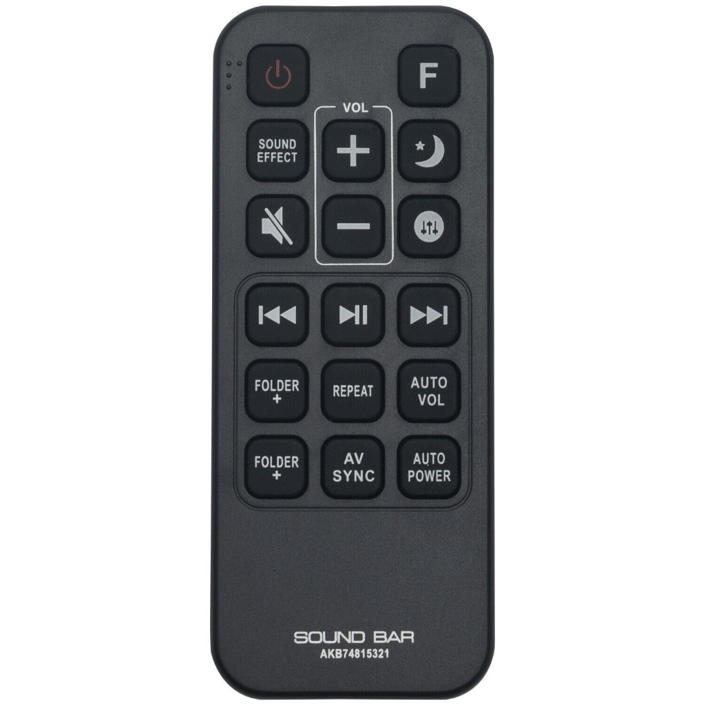 ALLIMITY AKB74815301 Telecomando Sostituisci per LG Soundbar LAS453 LAS465B LAC553B SH3K LAS454B SPH4B-W S55A3-D LAS260B LAS160B LAS453B LAS260B