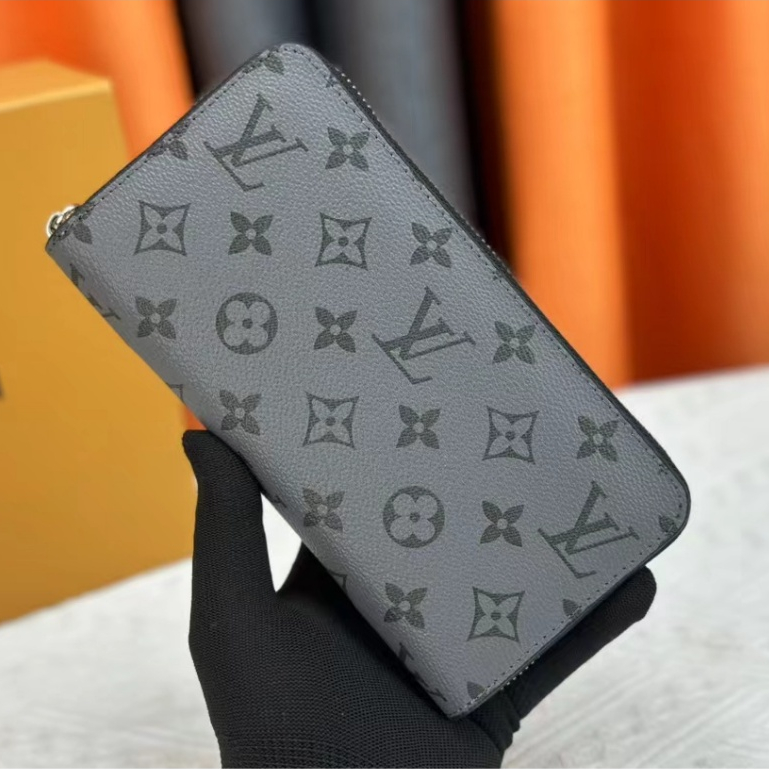 Enviado Con Caja 100 Genuino Louis Vuitton Nueva Cartera Larga Con Cremallera De Alta Calidad Para Mujeres clip De Tarjeta De Moda Clasica LV Bolso M60017 Tamano 19x10cm Shopee Mexico