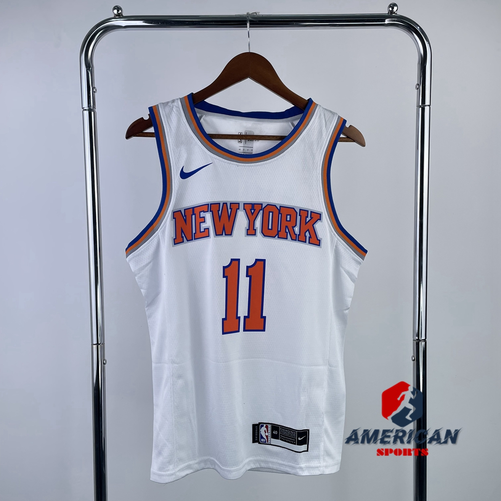 Camiseta De La nba Para Hombre New York Knicks Jalen Brunson Baloncesto ...