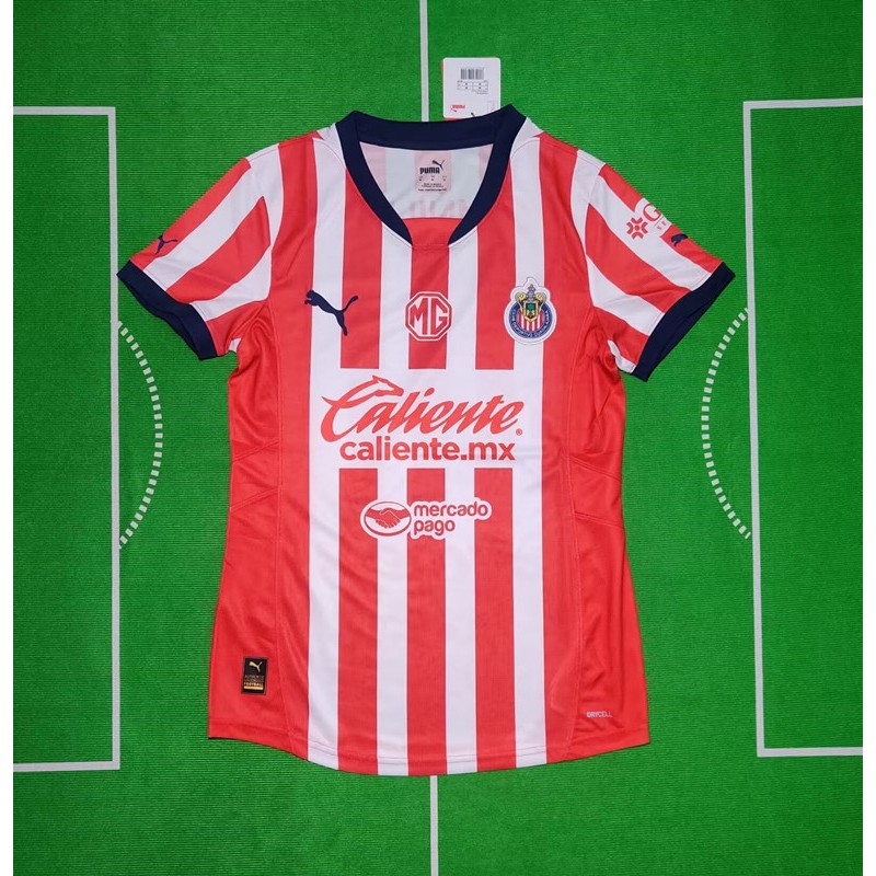 Chivas Guadalajara CD 2024 2025 Camiseta De Futbol Para Mujer Local Visitante Liga MX 24 25 Shopee Mexico