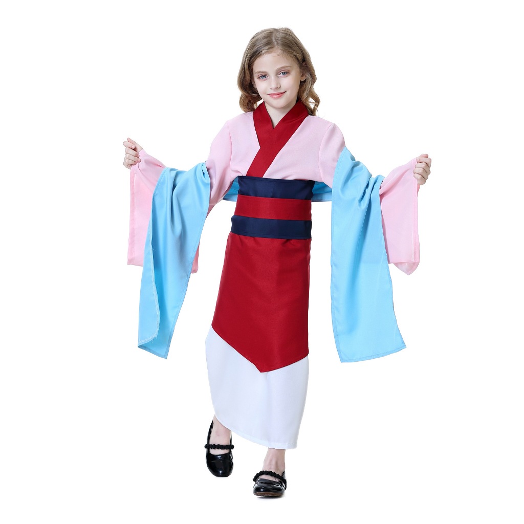 Mulan vestido rosa sale