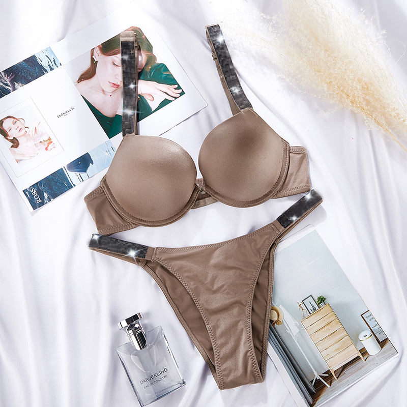 Victoria Secret Conjunto De Ropa Interior Femenina Con Bragas Talla Grande 34 92 Sujetador push up Suave Y Transpirable sexy Shopee Mexico
