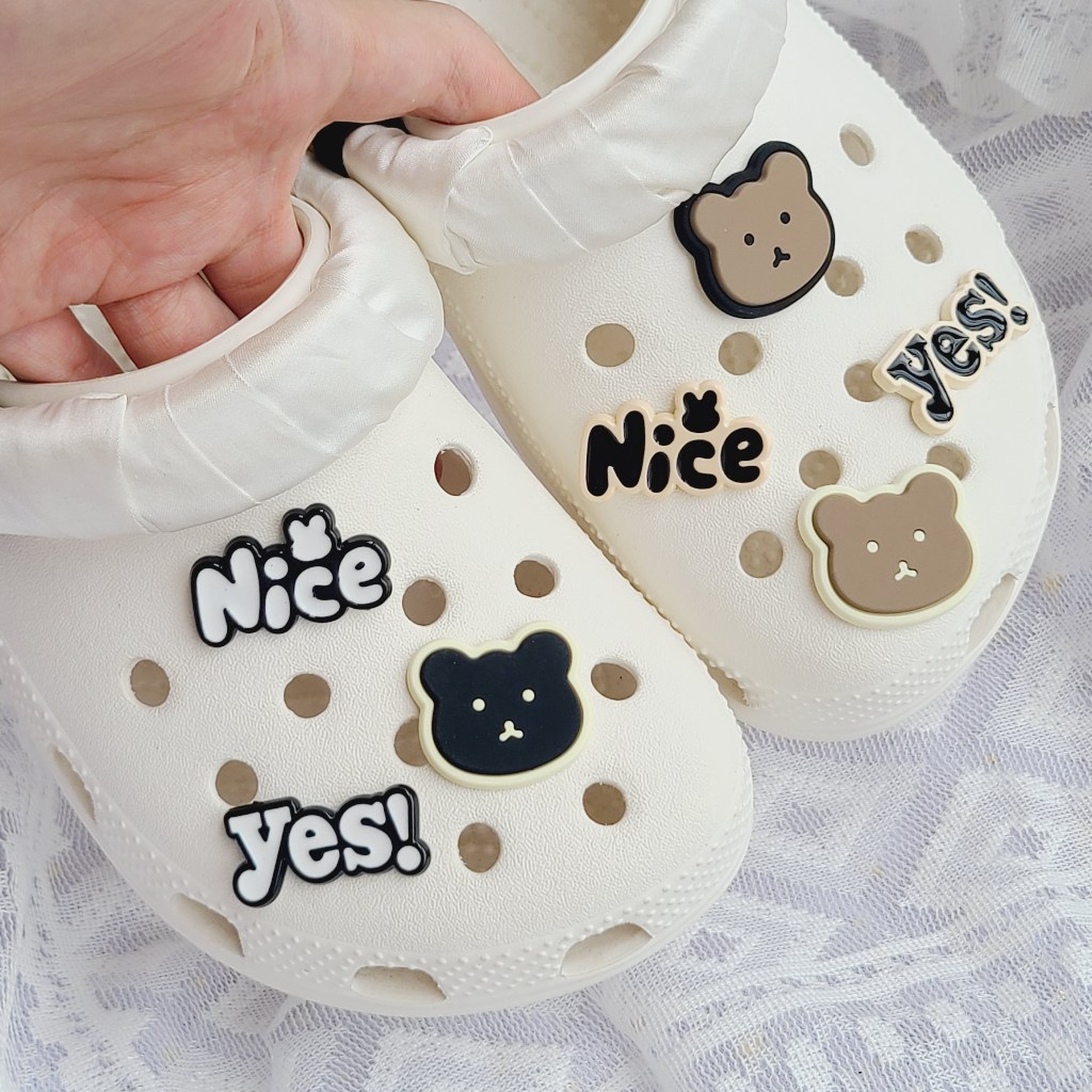 15PCS Lindo Winnie the Pooh diy Accesorio De Zapatos ins Pegatina De Decoracion croc Zueco jibbitz Hebilla De Zapato Para crocs charm pinfor crocs sandalias mujer Shopee Mexico