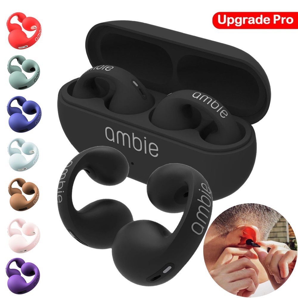 Auriculares Inalámbricos De Conducción Ósea Ambie Sound Bluetooth