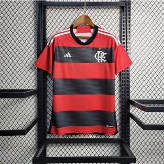 Camiseta De Futbol De Manga Corta 23 24 Flamengo home Sports