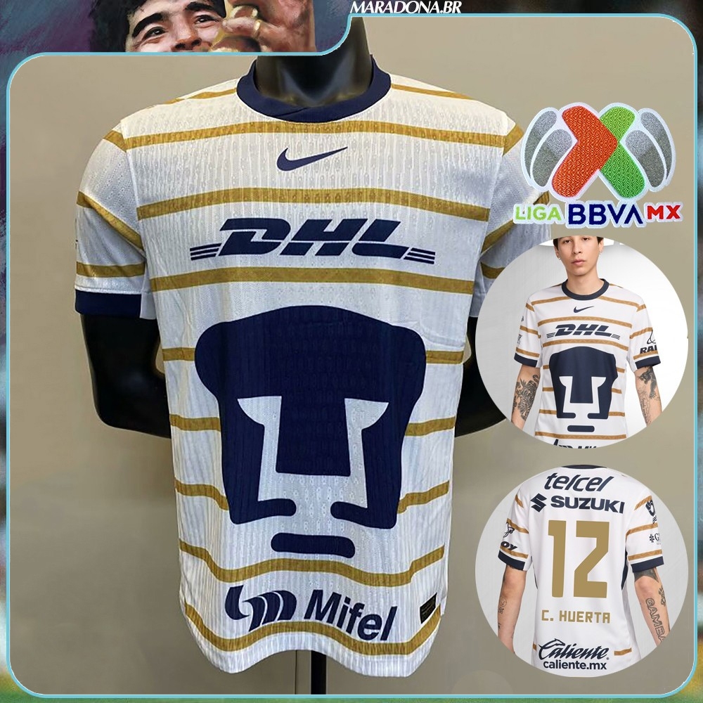 Jersey Pumas UNAM 2024 2025 Local jugador Camiseta de Fútbol