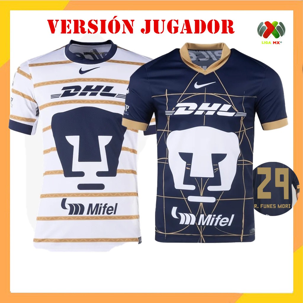 Version Jugador PUMAS UNAM 2024 2025 Camiseta De Futbol Local Visita Liga MX 24 25 Shopee Mexico