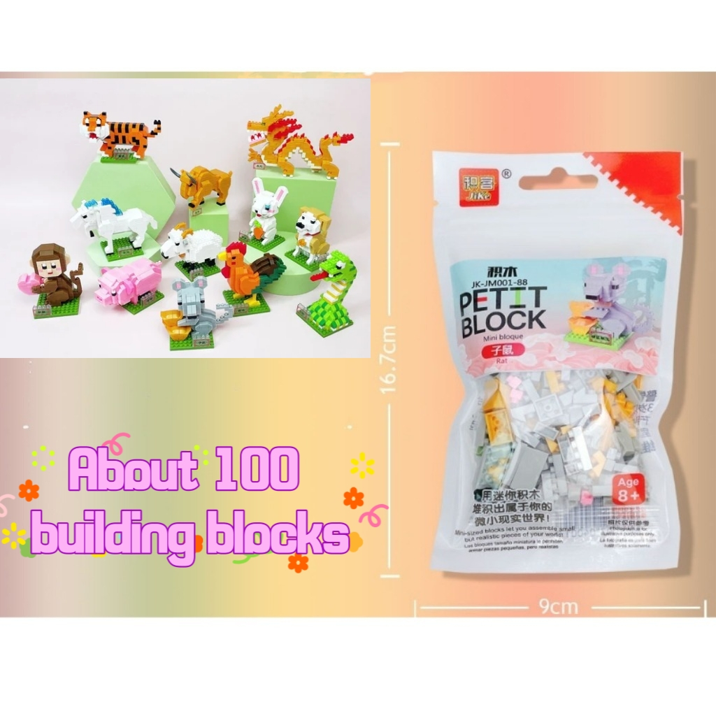 Juguetes De Bloques De Construcción Para Niños Micro-Diamond Pequeñas Partículas Construcción