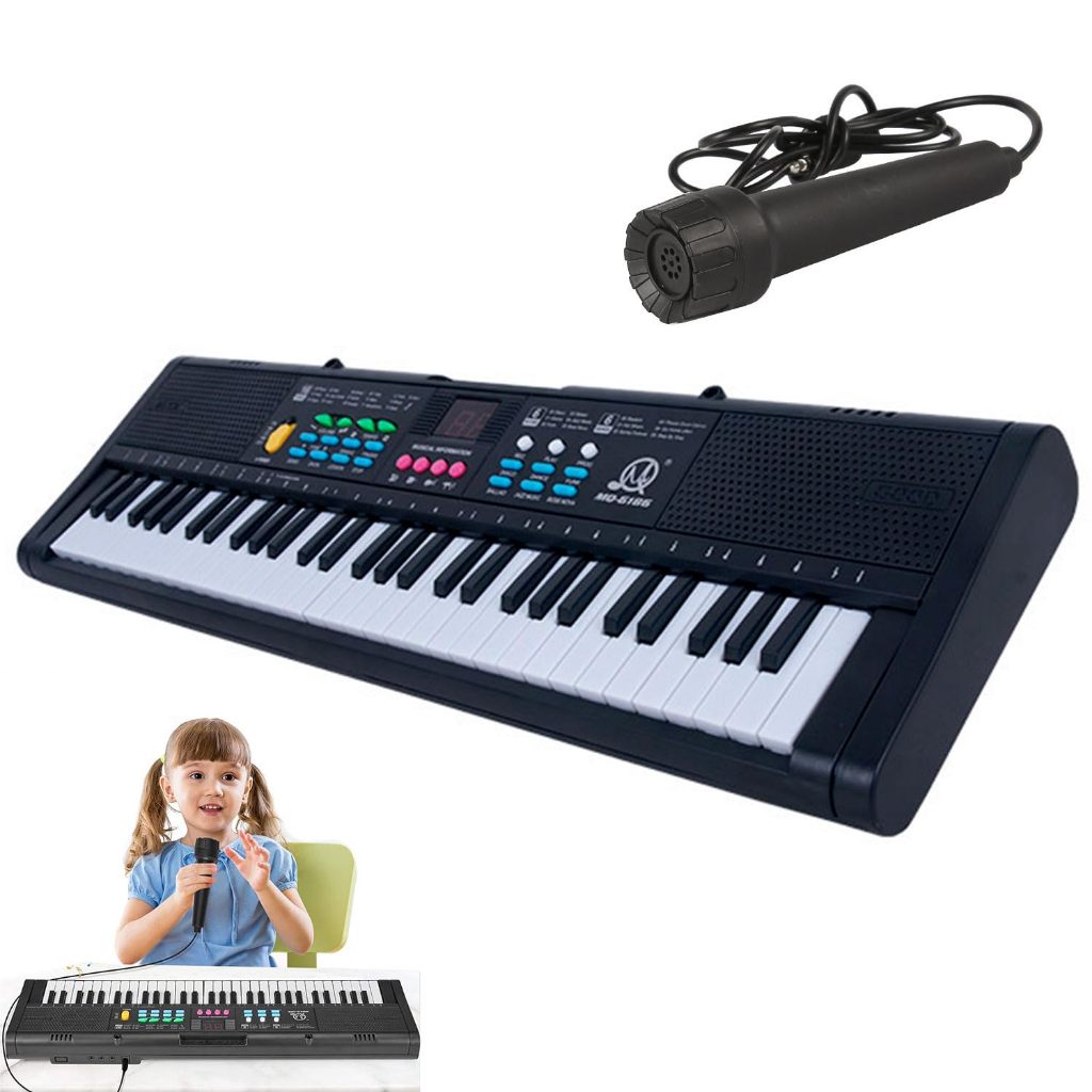 Piano Electrico Multifuncion De 61 Teclas Teclado Musical Para Principiantes Ninos Y Adultos Shopee Mexico