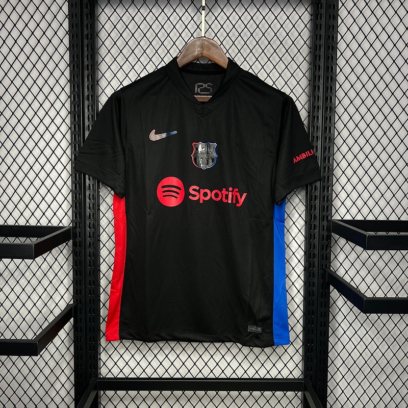 Jersey Camiseta De Futbol Barcelona 2024 2025 Visitante 24 25 Negro