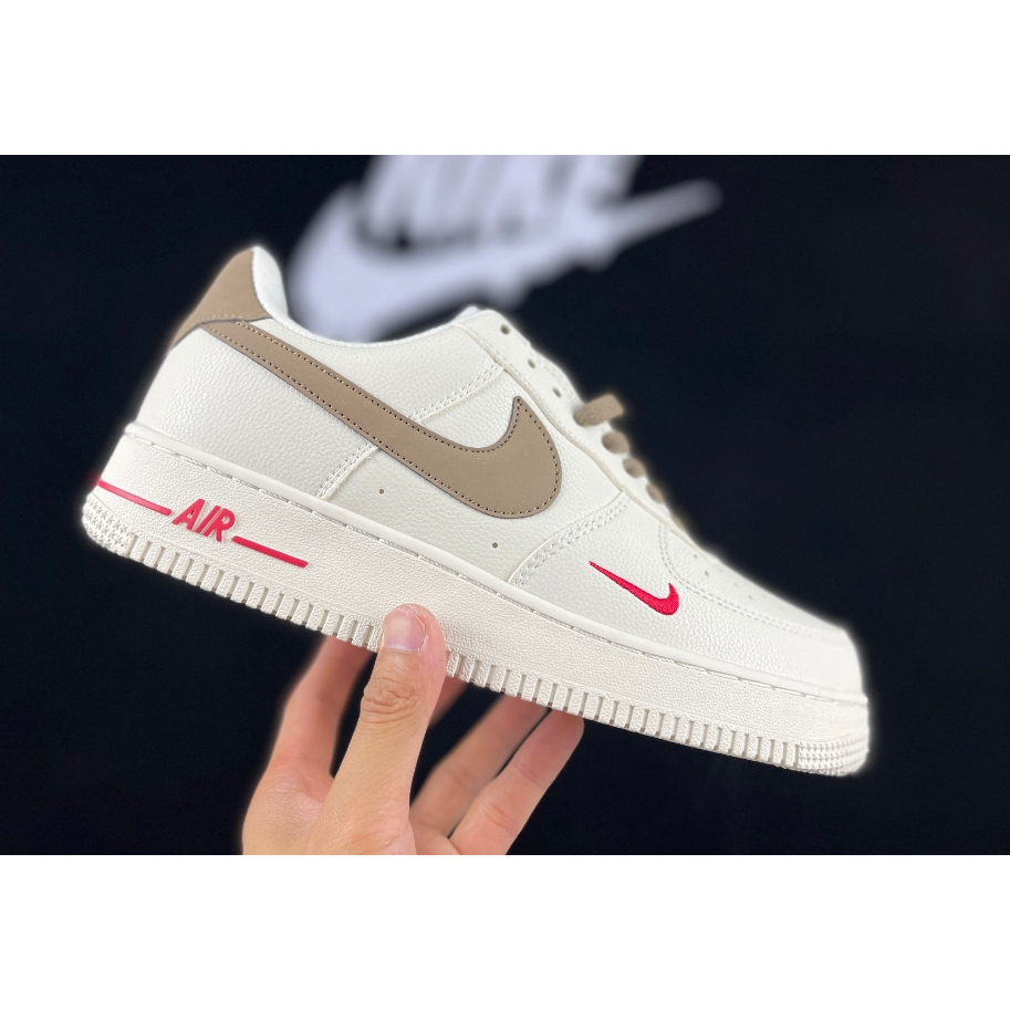 Nike Air Force 1 Air Force No. 1 Zapatillas De Deporte Bajas Color Cafe Af1 Para Hombre Y Mujer
