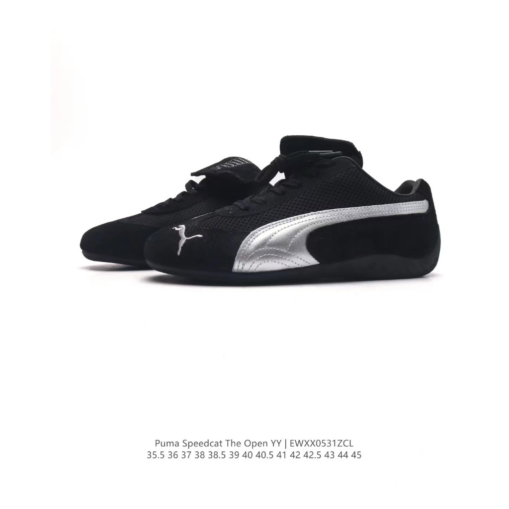 Open Yy Collection X Puma Speedcat Moda Absorcion De Impactos Antideslizante Resistente Al Desgaste Zapatos De Carreras Zapatos De Entrenamiento Shopee Mexico
