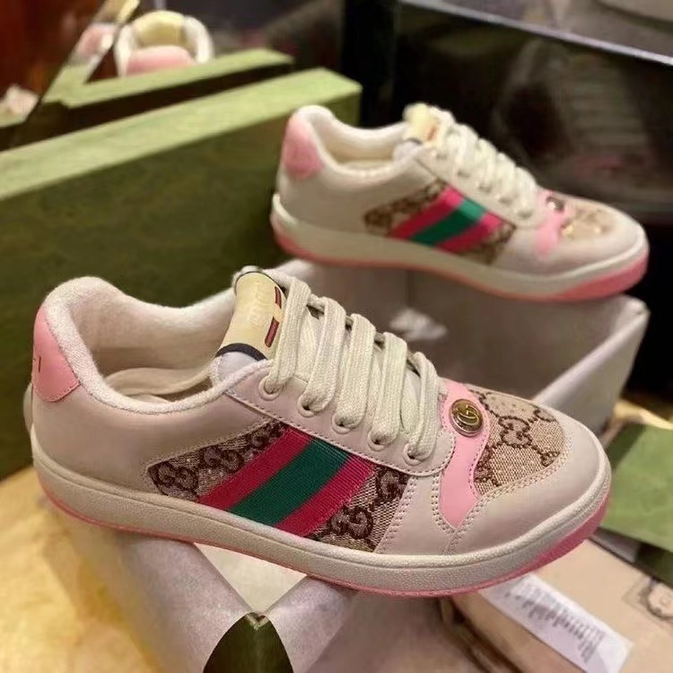 Zapatilla Deportiva Tenis Gucci Con Peluche Zapatillas Pelo Gucci
