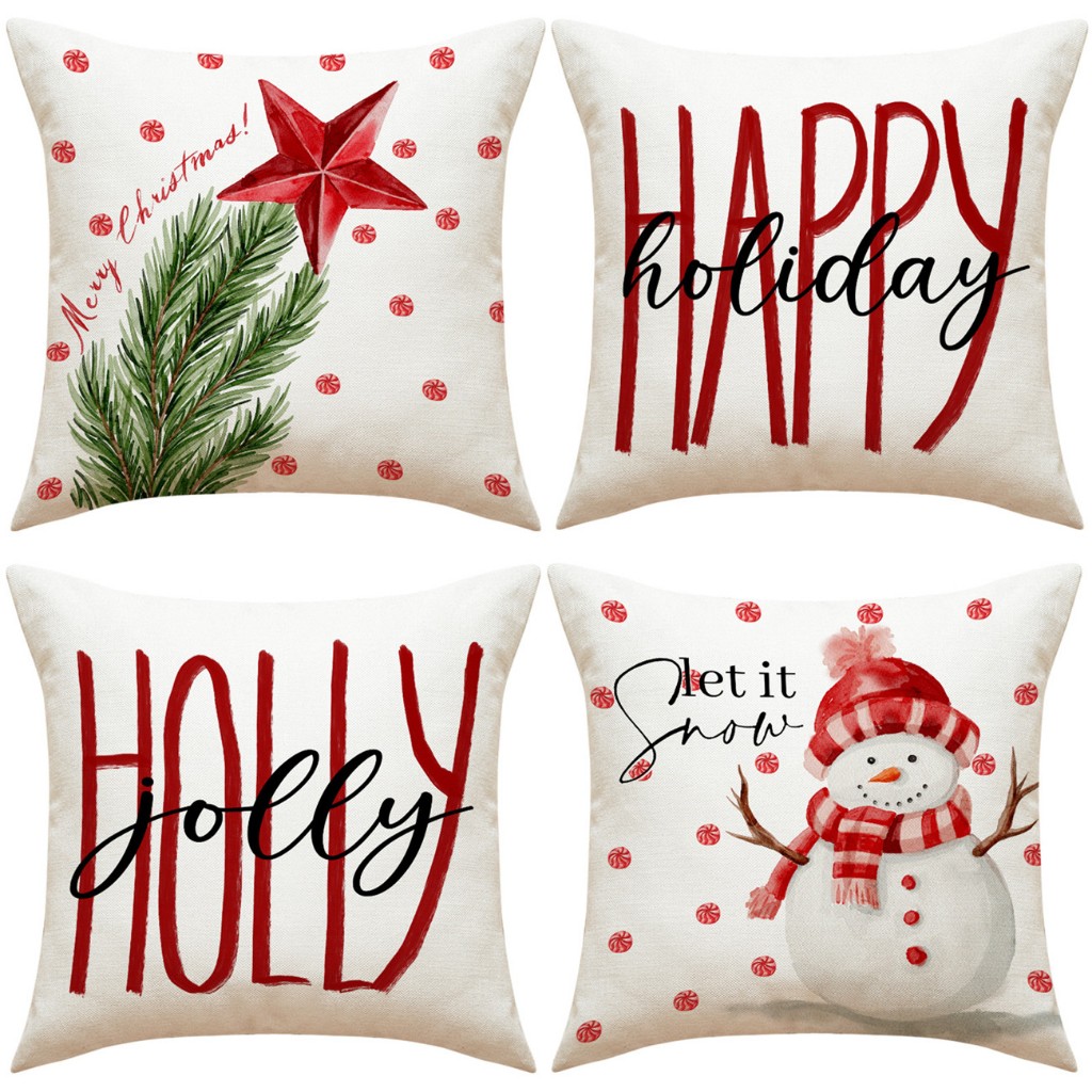 Precio de cojines navideños sale