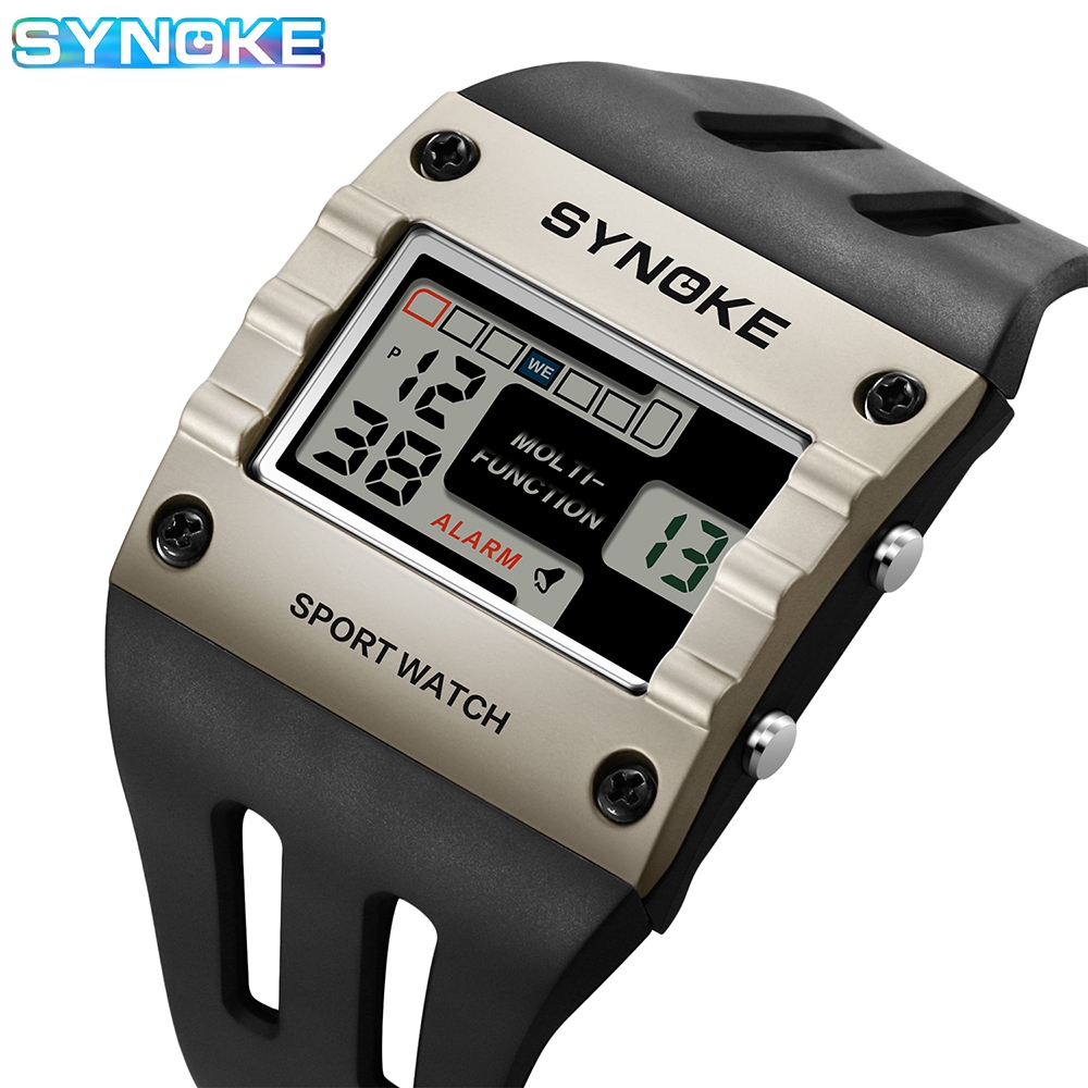 SYNOKE Relojes De Los Hombres De La Marca De Moda Militar Original Casual Deporte Reloj Semana Fecha Luminoso Cronometro Impermeable Shopee Mexico