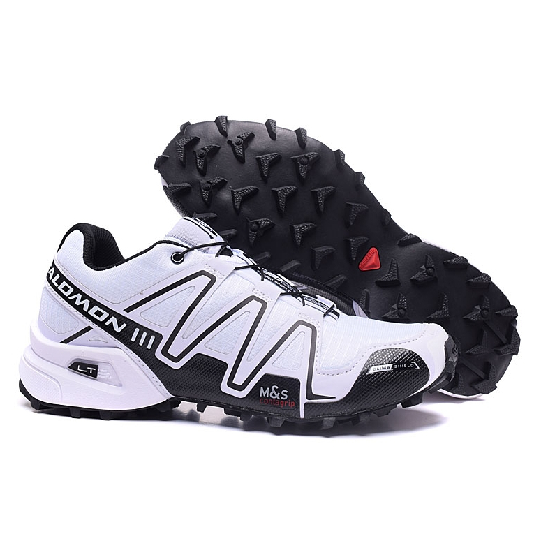 zapatos para correr salomon Speed cross 3 hombres zapatos blanco 40 46