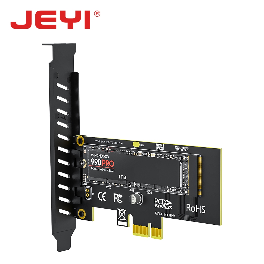 JEYI M 2 NVME SSD A PCIE 4.0 X1 Tarjeta Adaptadora 2280 De Expansion Para PC De Escritorio PCI E GEN4 16Gbps Velocidad Completa SK1 Shopee Mexico