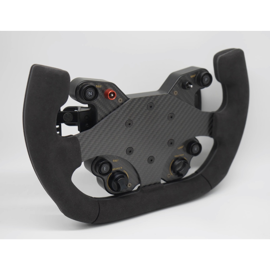Th _ Simpush GT3 Bull horn Racing Gaming Fibra De Carbono Sim Rueda MOD ...