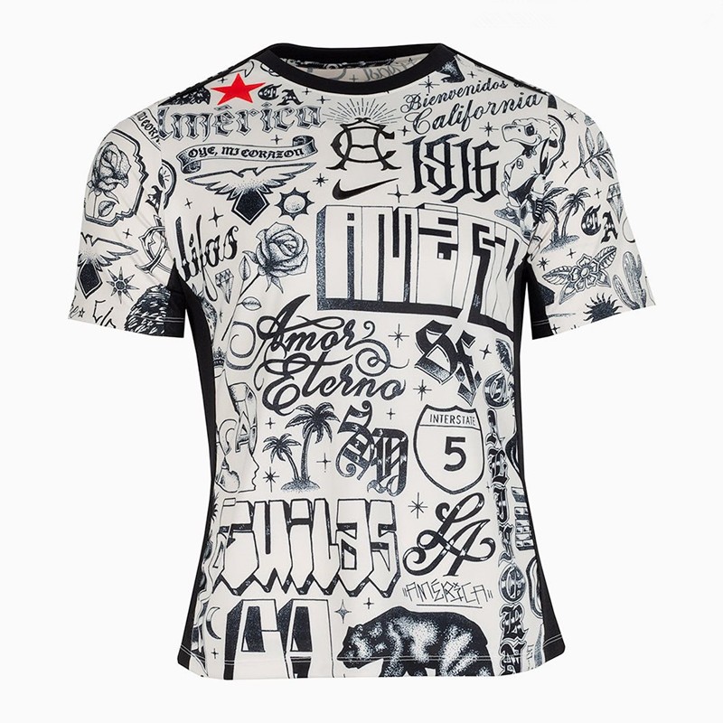 Uniforme Playeras Blancas Del America Jersey Club America 2025