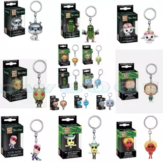 Funko Pop! Keychain: Rick And Morty - Rick Llavero Regalo | Cuotas Sin